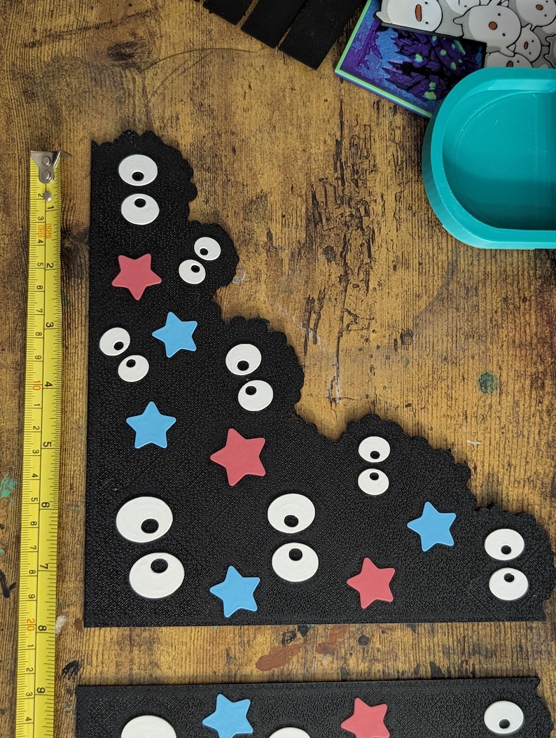 Soot Sprite Ceiling Corner Decoration | Studio Ghibli Fan Art | 3D Printed Wall Art image 7