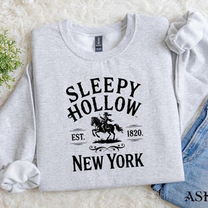 Sleepy Hollow Sweatshirt: Vintage Halloween Crewneck - New York Apparel