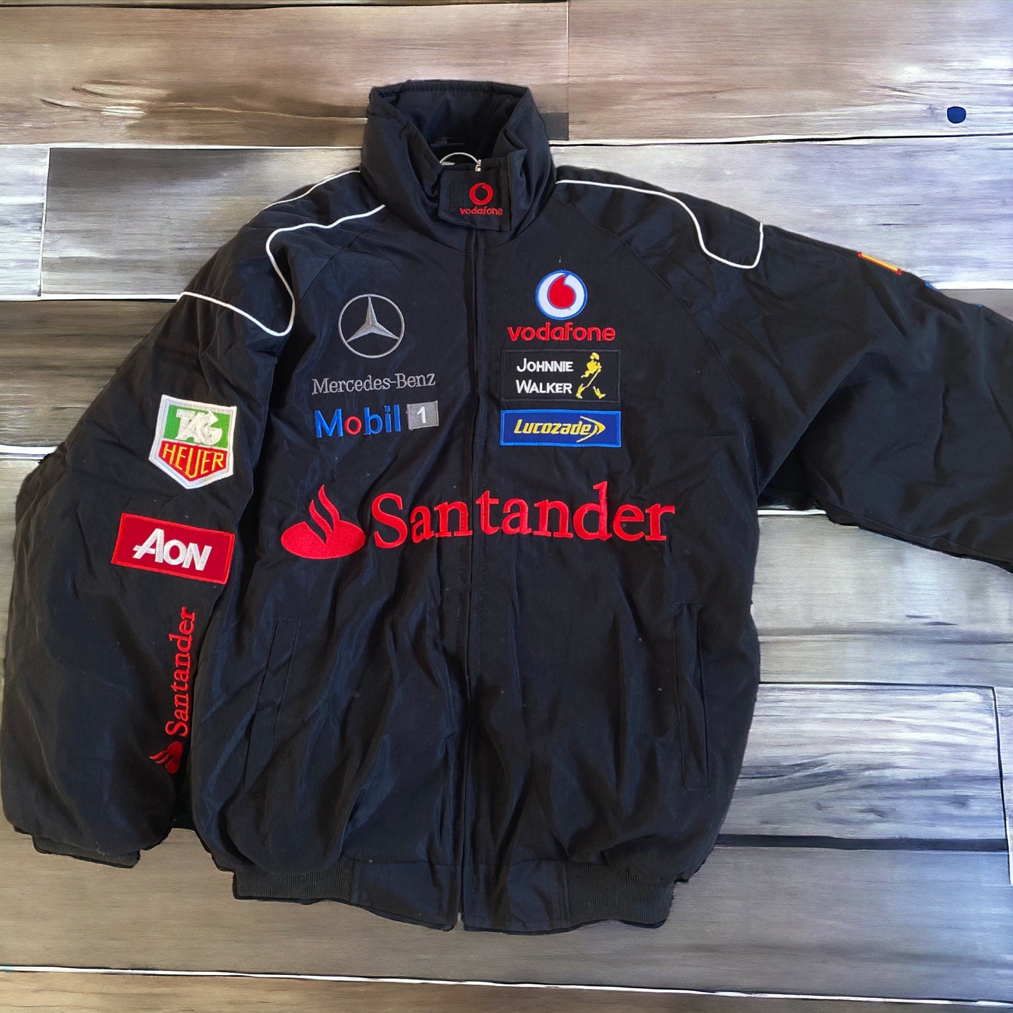 Veste Jacket Impermable Ferrari Scuderia Team Officiel logo F1 Officiel  Formule 1