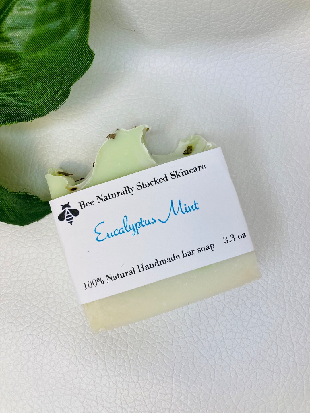Eucalyptus Mint Bar Soap All Natural Handcrafted Soap Etsy