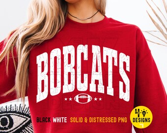 Mascota de los Bobcats de moda en formato PNG, diseño de camiseta "Mamá Bobcat" (archivo digital)