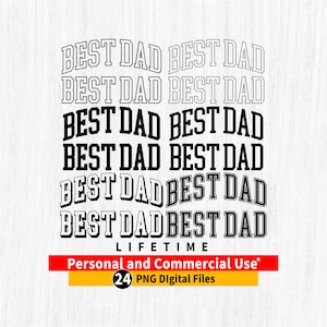 BESTE DAD png, beste vader png-bundel, beste vader gebogen omtrek, beste vader bestand, beste vader Cricut-bestand, beste vader bundel, beste vader bladerdeeg afdrukbestand