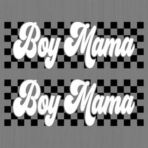 Mamá de niño a cuadros retro PNG, diseño de mamá de niño desgastado en blanco y negro, vida de mamá a la moda, descarga digital, diseño de camiseta de mamá de niño