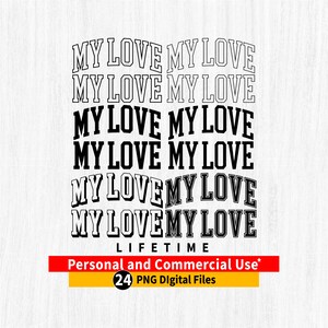 La Saint-Valentin png, mon amour png, mon amour Saint-Valentin fichier, mon amour universitaire png, mon amour png arqué, mon amour contour arqué, mon amour Cricut coupe fichier