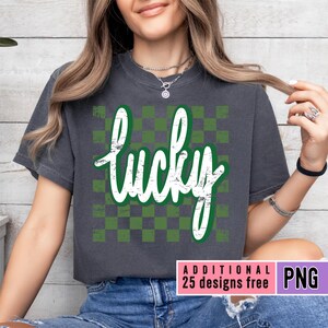 Textured Lucky Png, St Patricks Day Png, Grunge Lucky, Digital file, St Patties Png, Distressed Lucky Sublimation, Lucky Shirt Design, DTF