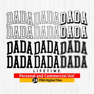 Svg DADA, Dada png, contour arqué Dada, bundle png Dada universitaire, fichier png Dada, png arqué Dada universitaire, fichier Dada Cricut, Dada Silhouette