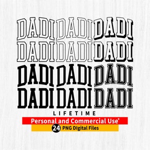 Dadi contour arqué, DADI png, Dadi png Bundle, Dadi Varsity png bundle, Dadi fichier png, Dadi Varsity png arqué, Dadi fichier Cricut, Dadi Life