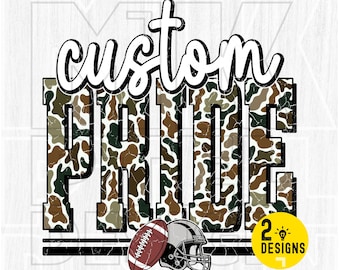 Retro Camo Pride PNG: Custom Sublimation Design (Digital Download)
