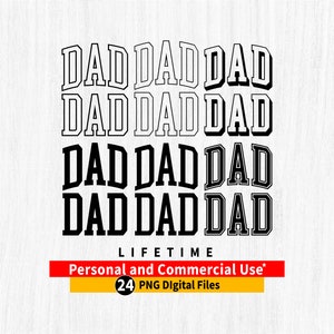 Dad png, Dad Varsity png bundle, Dad arched outline, Dad png file, Dad Varsity arched png, Dad Cricut file, Dad cut file, Dad gift, Dad Life