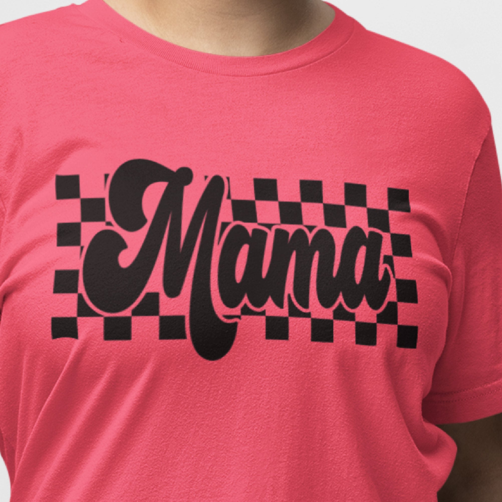 Ri-mama様　確認用 Retro Checkered Mama SVG, PNG (digital Download) - Etsy