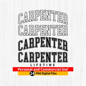 Carpenter PNG, Carpenter Varsity Png-Bundle, Carpenter Varsity Buchstaben png, Carpenter Varsity Bogendesign png, Carpenter Varsity png, Carpenter Cricut Datei