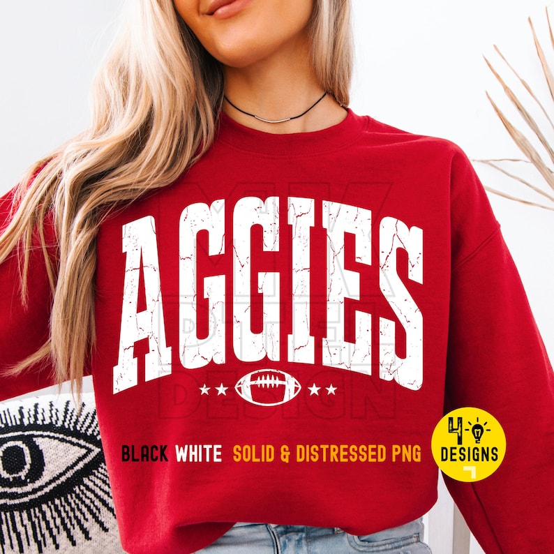 Trendy Aggies Mascot PNG, Aggies Mama Shirt Design (digital File) - Etsy