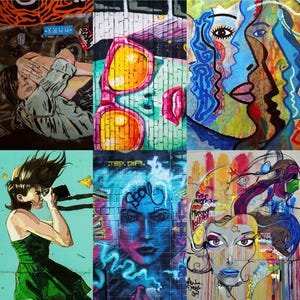Papel de arroz para decoupage de grafite - 6 páginas exclusivas de papel de amoreira impressas 30 g/m²