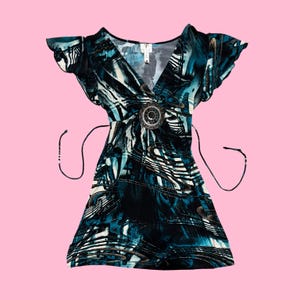 light blue short dress Short Tight Strappy-Back Homecoming Dress