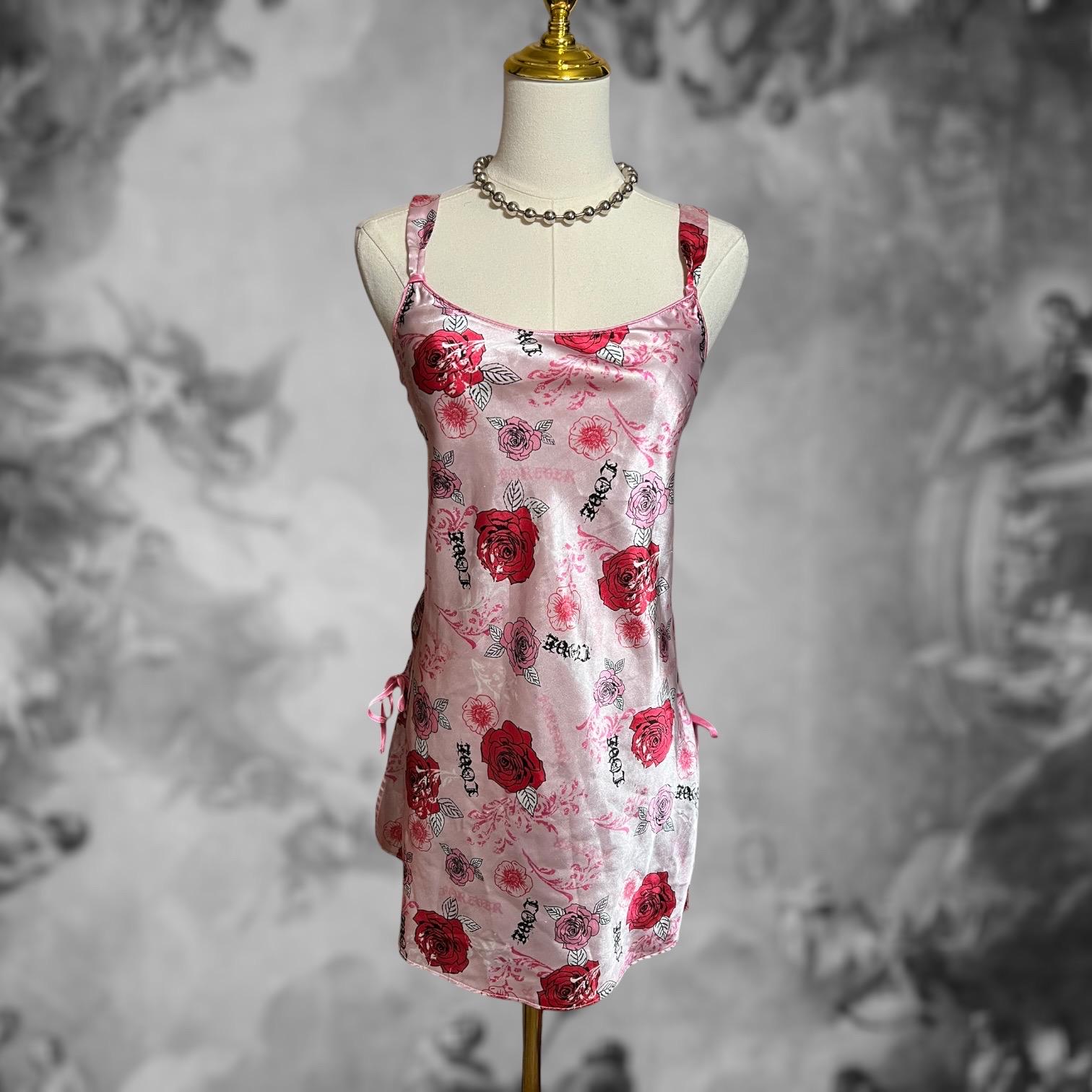 strapless open back dress Vintage Blush Mexican Pintuck Wedding Dress  Recess