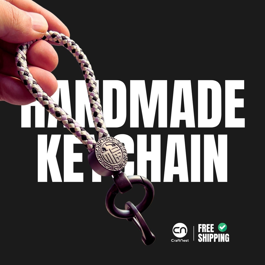 Large Sail Rope Keychain,hand Made,color Combination,unique,fashion