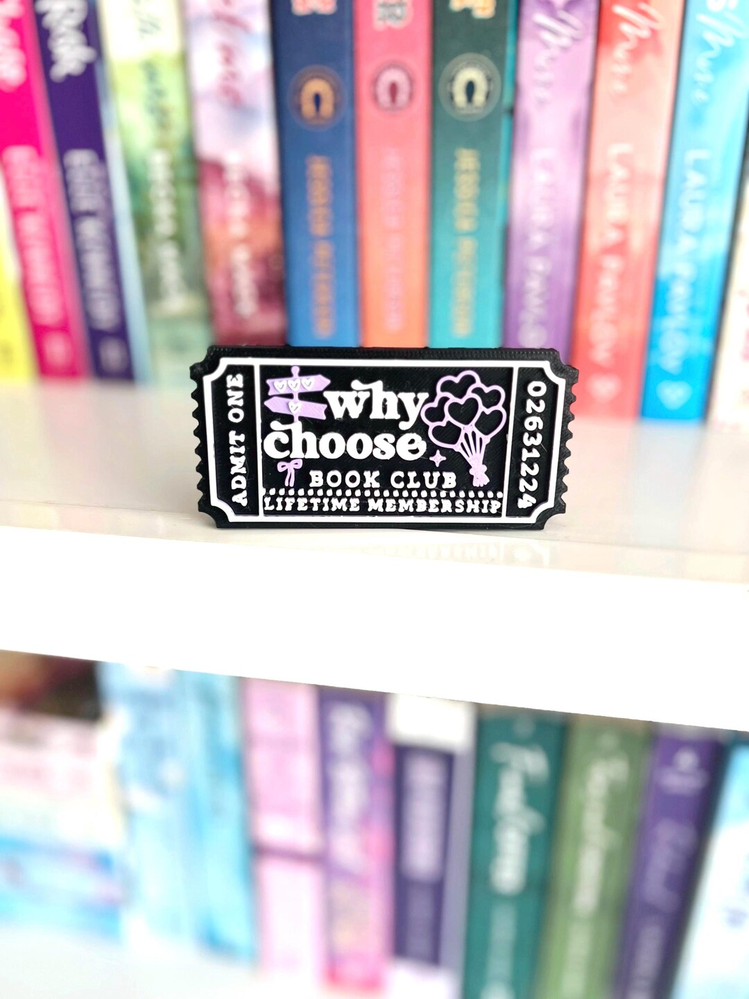Why Choose Book Club Lifetime Membership Ticket Etsy