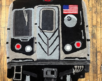 F train rug MTA