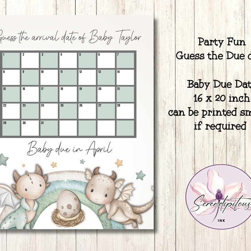 Dragon Baby Shower - Etsy