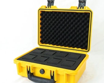Watches Box Hard Case Travel Storage Protection Shockproof Pressure 8/15 Slots
