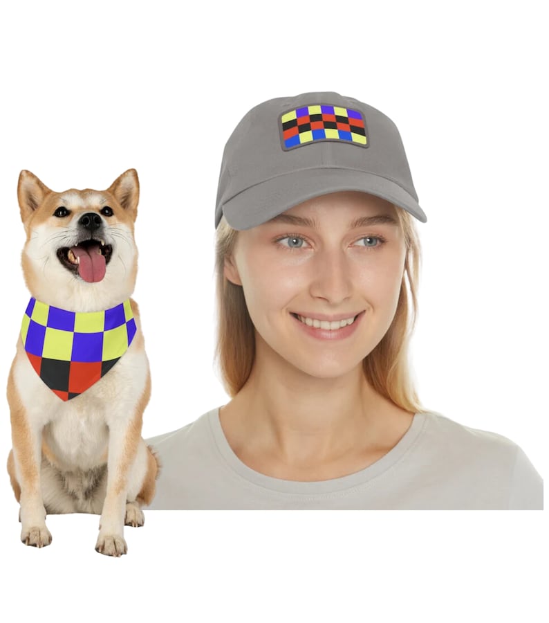 Dog Owner Matching Outfit, Mens Dad Hats, Daddy Hat, Matching Dog Owner