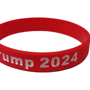 Trump 2024 - Silikon-Armband