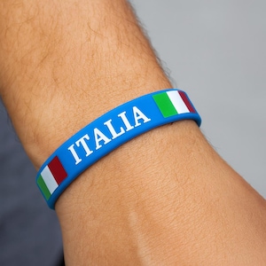Italia - Braccialetto per i tifosi della Coppa del Mondo FIFA di calcio - SPEDIZIONE GRATUITA NEL REGNO UNITO