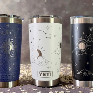 Moon Dust Engraved Yeti Tumbler - Etsy