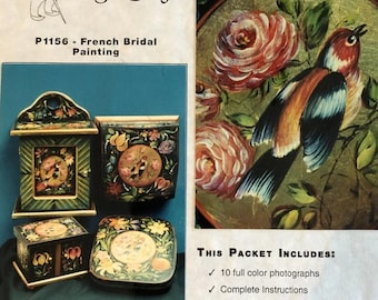 Tole Painting MEGA Mönsterpaket: Fransk brudmålning av Jo Sonja Jansen