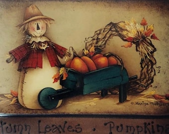 Vintage Tole Painting Pattern Packet : Simply Fall by Maxine Thomas