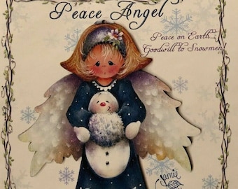 Paquet de motifs décoratifs en tissu : Peace Angel par Jamie Mills - Price