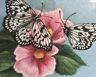 Tole Painting Pattern Packet: White Tree Nymph & Butterfly - Karen Hubbard 2008