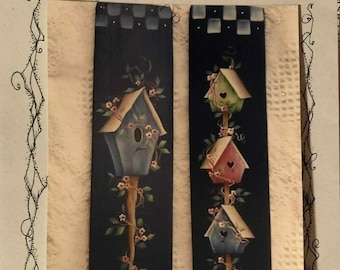 Paquet de motifs décoratifs en tissu : Birdy Retweet et Wrens Inn par Jamie Mills - Price