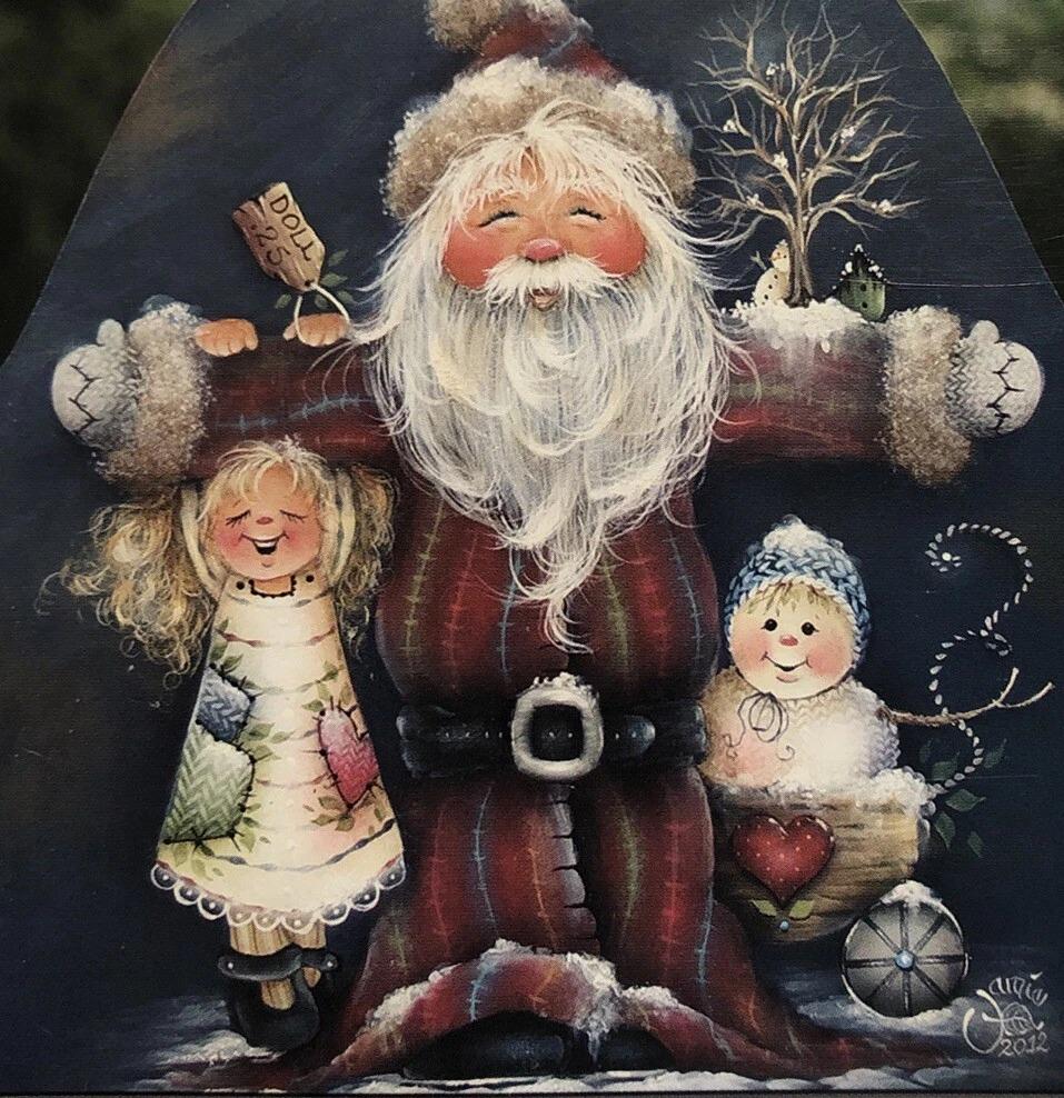 tole-painting-pattern-packet-here-comes-santa-winter-panel-by-jamie-mills-price-etsy for Christmas Tole Painting Patterns Free Printable Tole Painting Pattern Packet: Here Comes Santa Winter Panel by Jamie Mills-price - Etsy for Christmas Tole Painting Patterns Free Printable