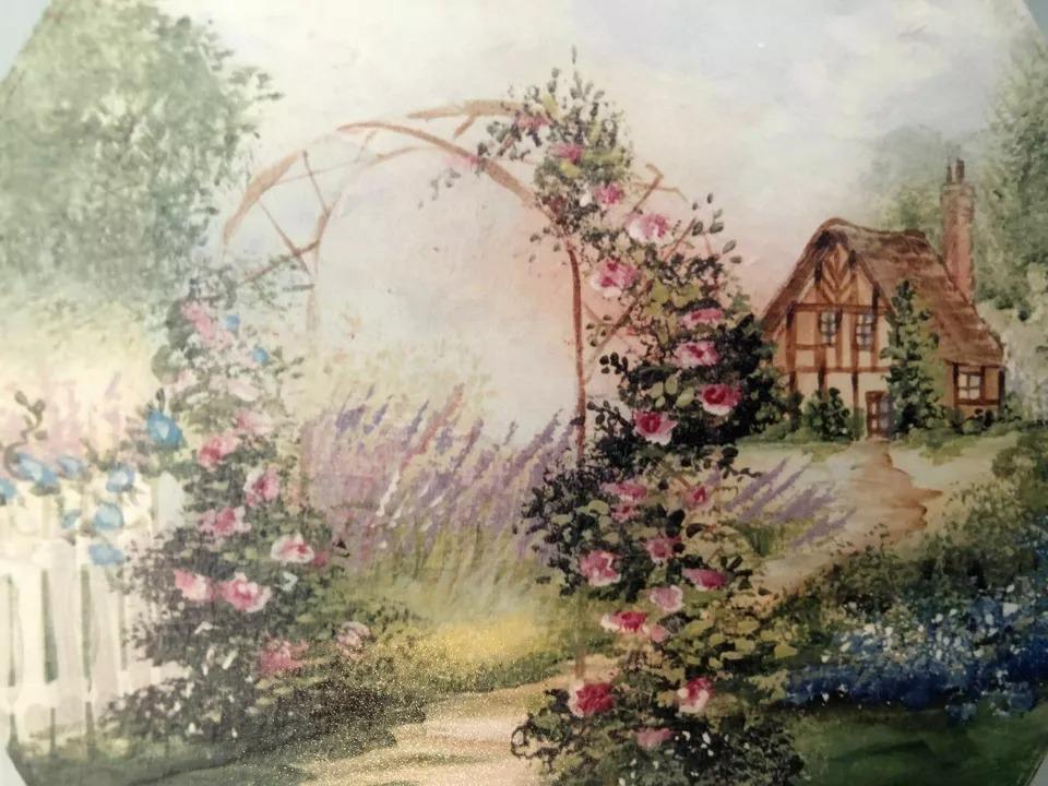 Motif Tole vintage : La tonnelle par Delane Lange