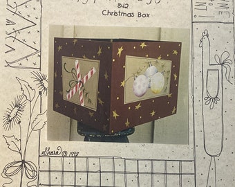 Dekoratives Tole-Gemälde Musterpaket: Weihnachtsbox von Shara Reiner