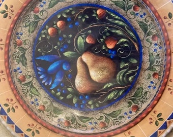 Tole Painting Pattern : Folk Art Bowl by Rosemary West
