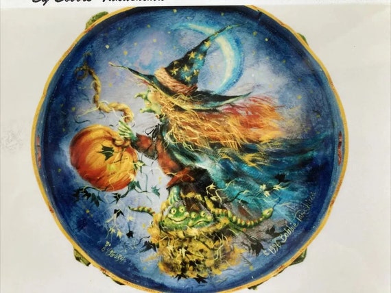 Halloween Tole Painting Pattern : Pumpkin Witch, Reddie by Bobbie