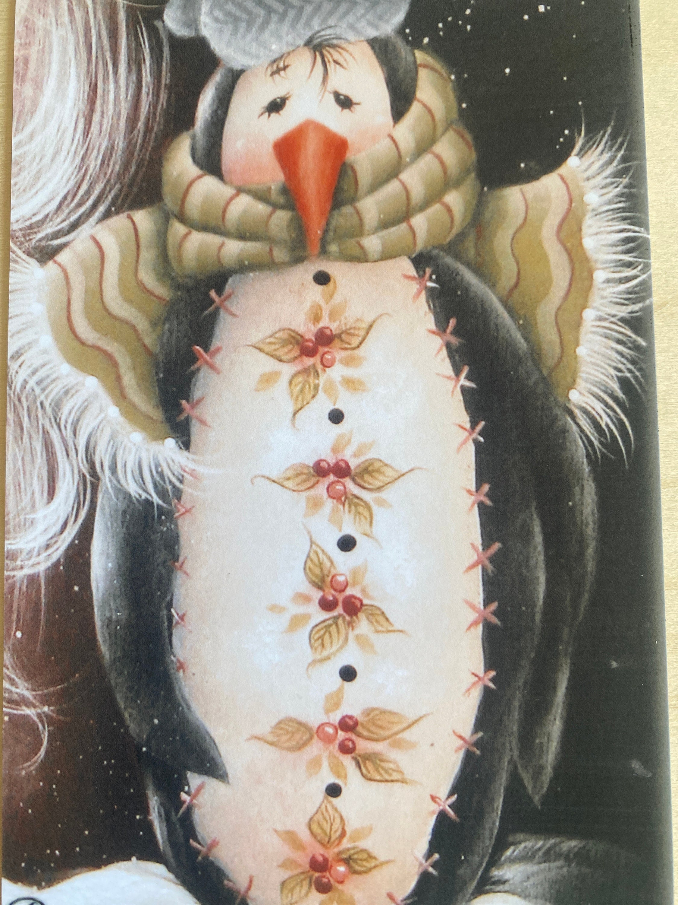 Tole Painting Pattern : Warm Winter Wishes by Jamie Mills-price