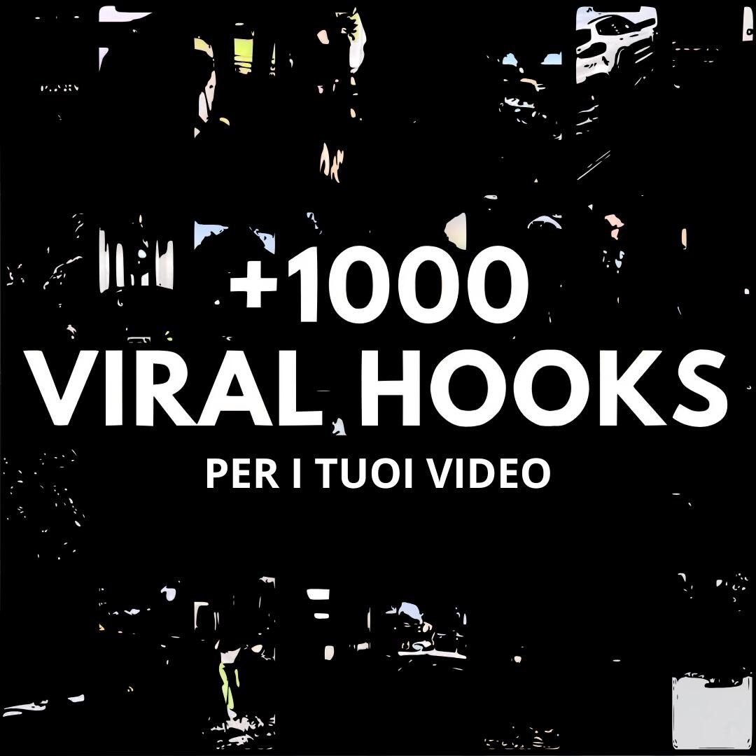 1000 VIRAL HOOKS Clip Coinvolgenti per Video Virali Su Tiktok Reels ...