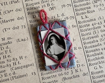Una reliquia francesa antigua de Santa Emilia de Rodat