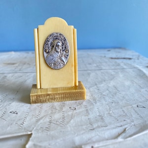 A vintage French shrine to St Therese