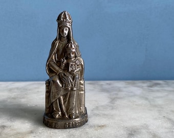Vintage French Our Lady of Ceignac Statue