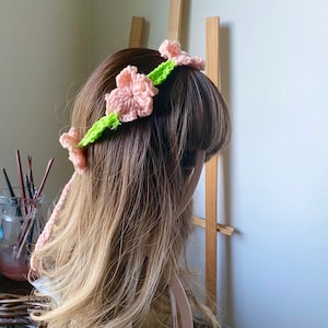 Flower Headband crochet