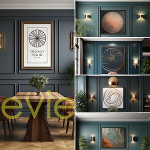5 Frame Mockup Bundle Wall Art 5 Frame Bundle Photo Template Frame Wall Art Instant Download Digital Mockup Template Frame Art Mockup 5 JPG