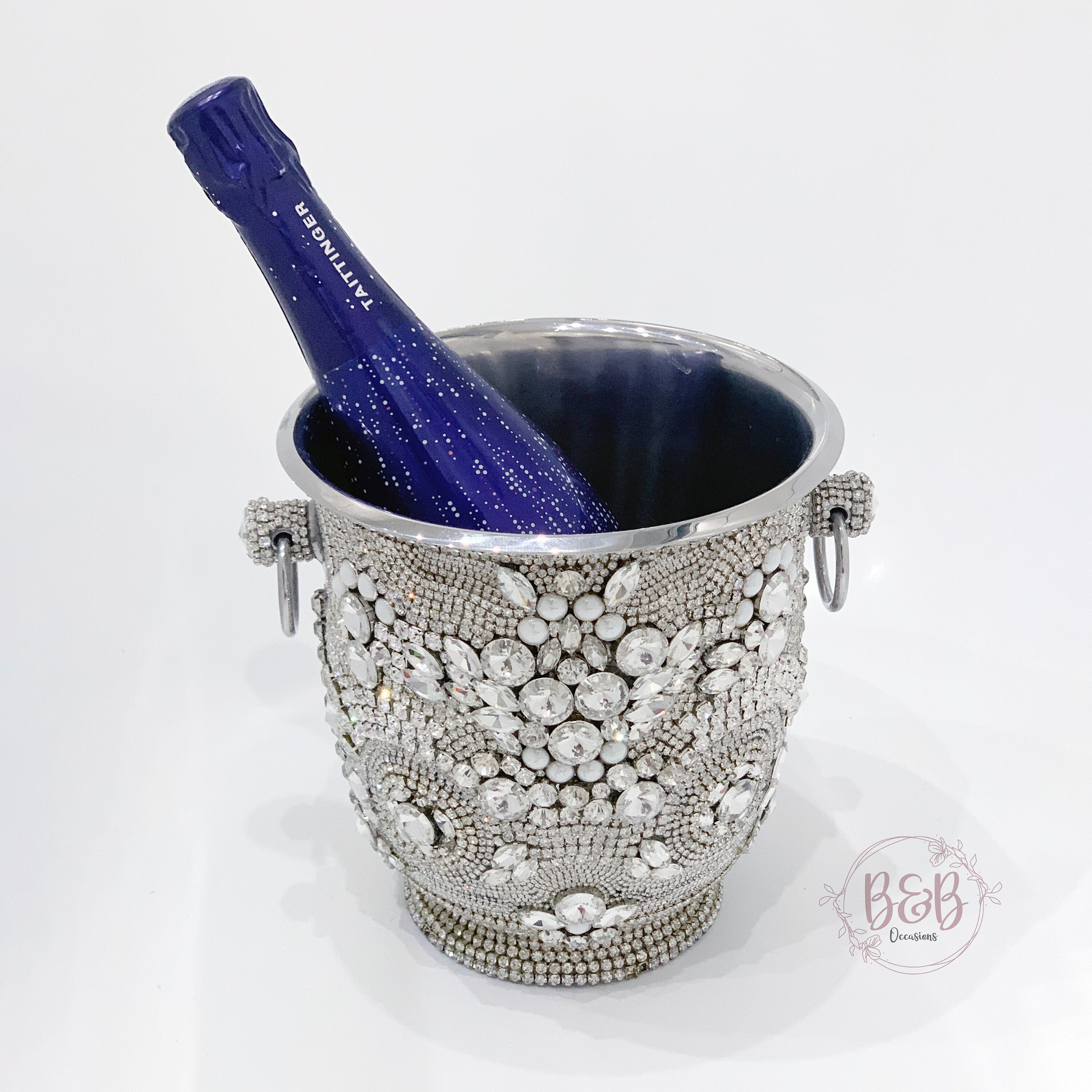 Crystal Rhinestone Diamond Luxury Bling Champagne Bucket - Etsy