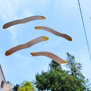 Hanging Seagull Mobile | Calder Style Kinetic Art | AnimalDeLux | Ceiling Decor Artistic Mobile