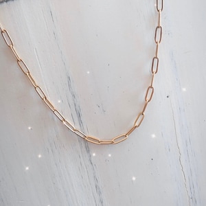 Paperclip Chain Necklace