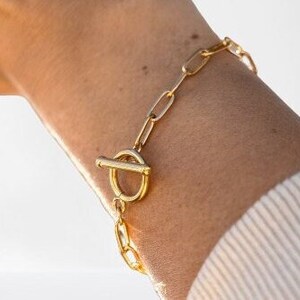 Paperclip Chain Bracelet