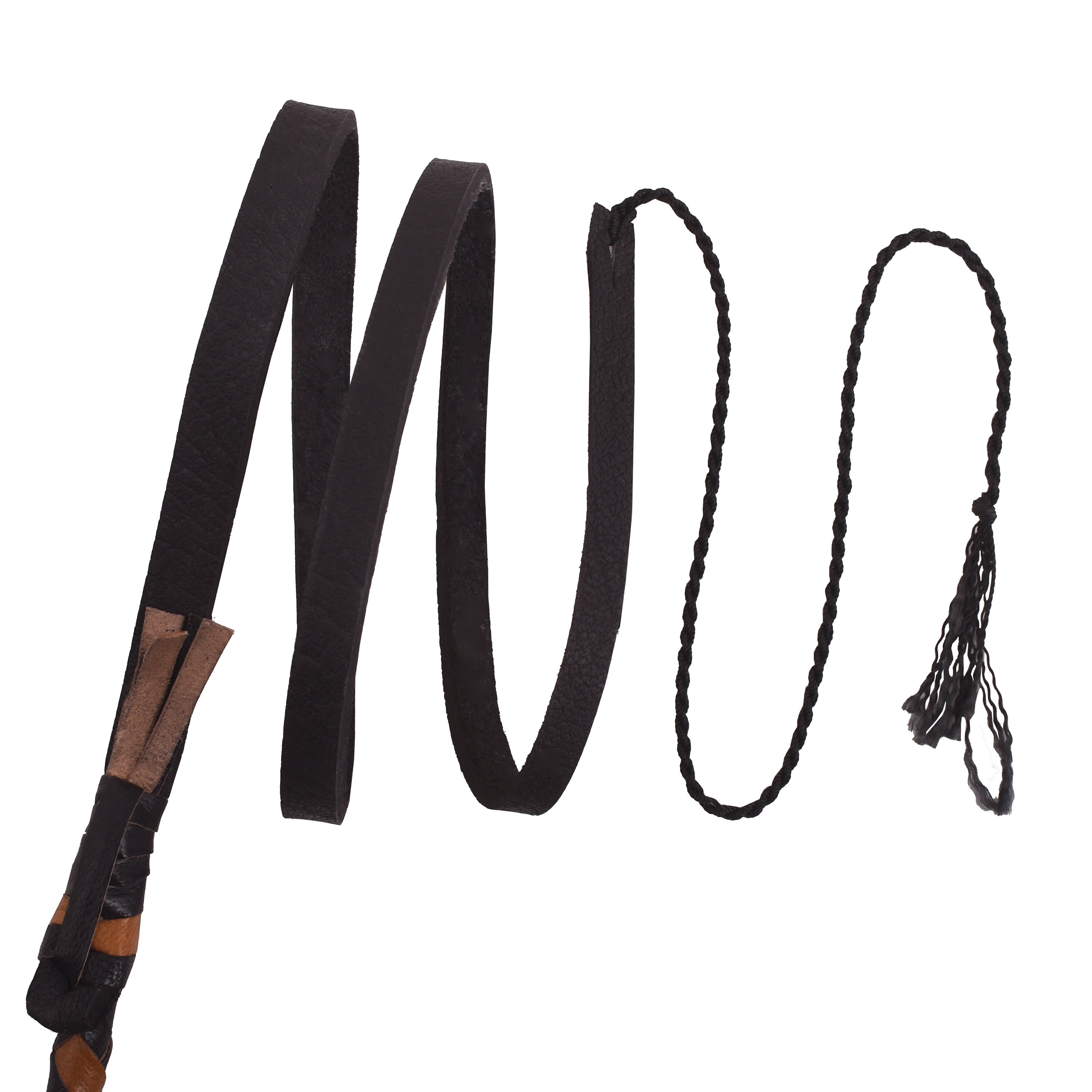 Kangaroohide Bullwhips 4ft to 16ft Long Horse Riding Whips for Equestrian Horse Riding Sports